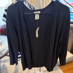 St. John's Bay Women's Black Cardigan